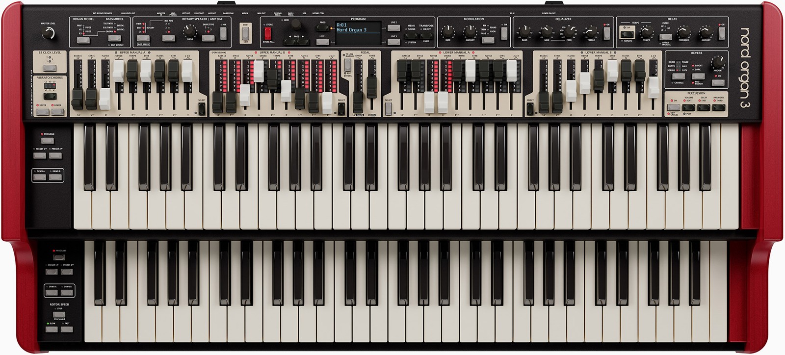 Nord Organ 3 Dual 61-Key Combo Organ