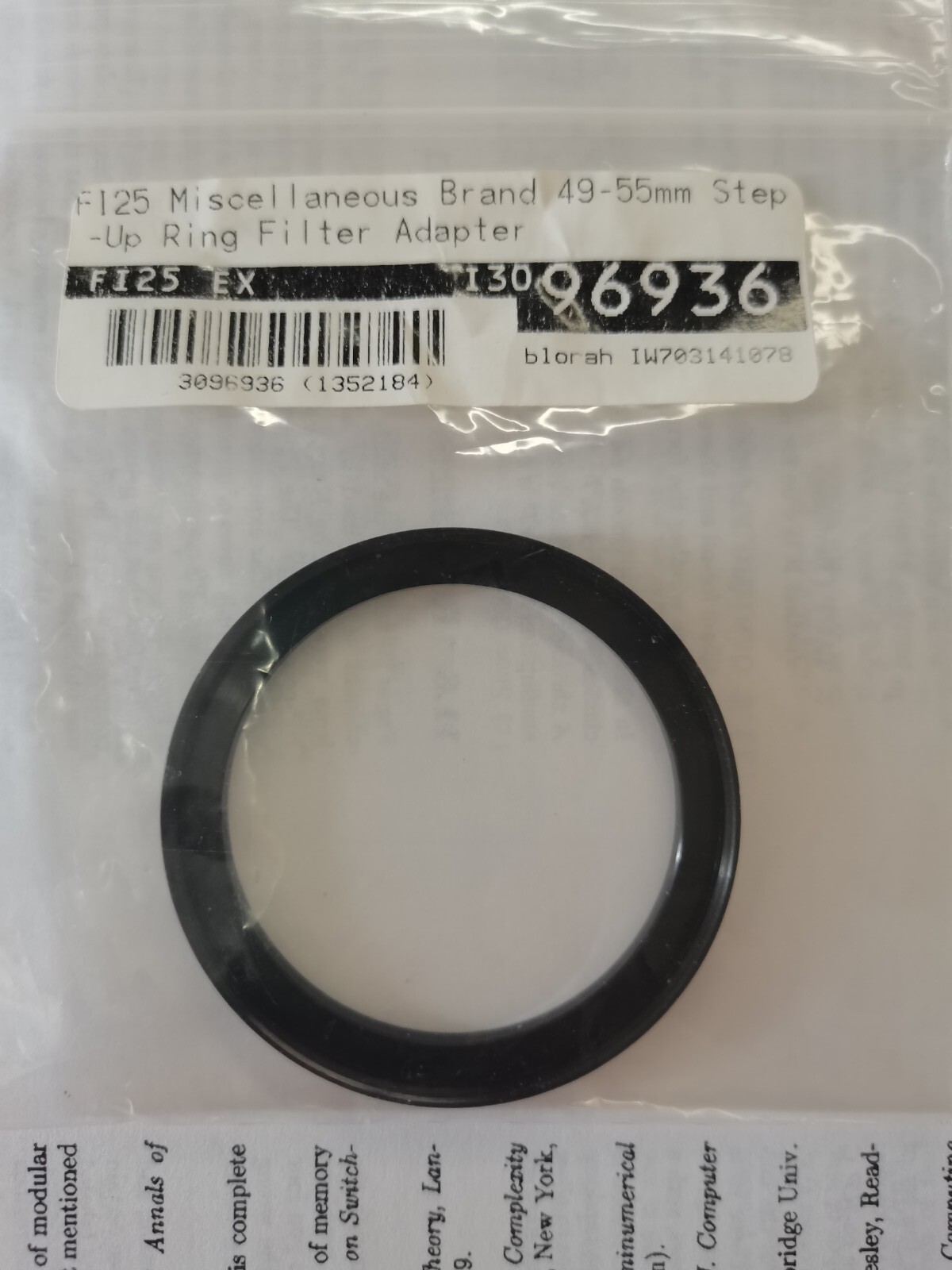 Made In Japan 49 55 Step Up Ring Filter Adapter From KEH