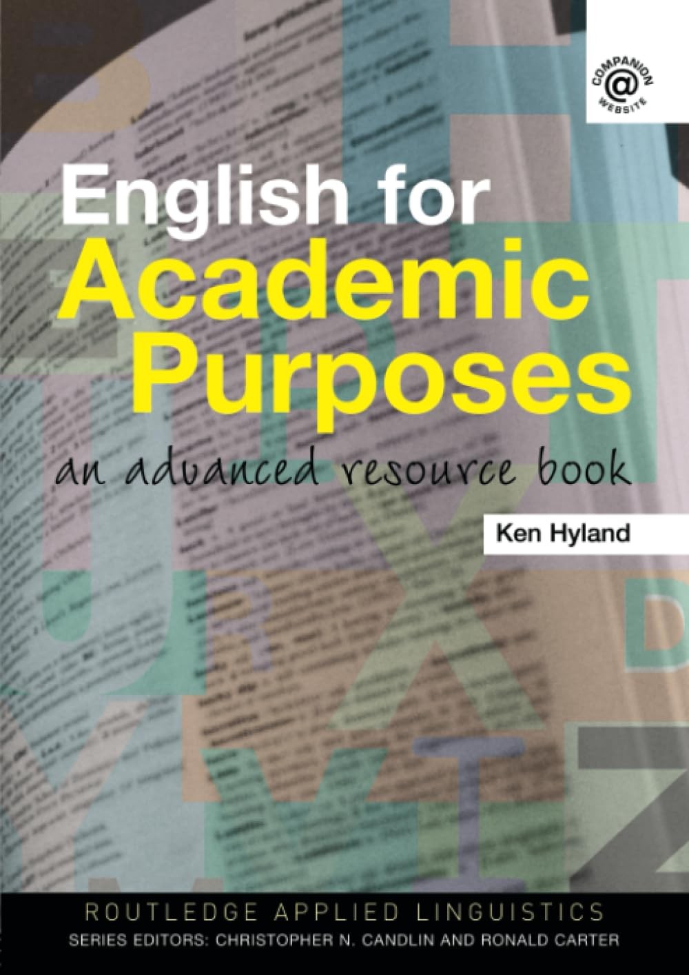 English for Academic Purposes (Routledge Applied Linguistics) - paperback Hy...