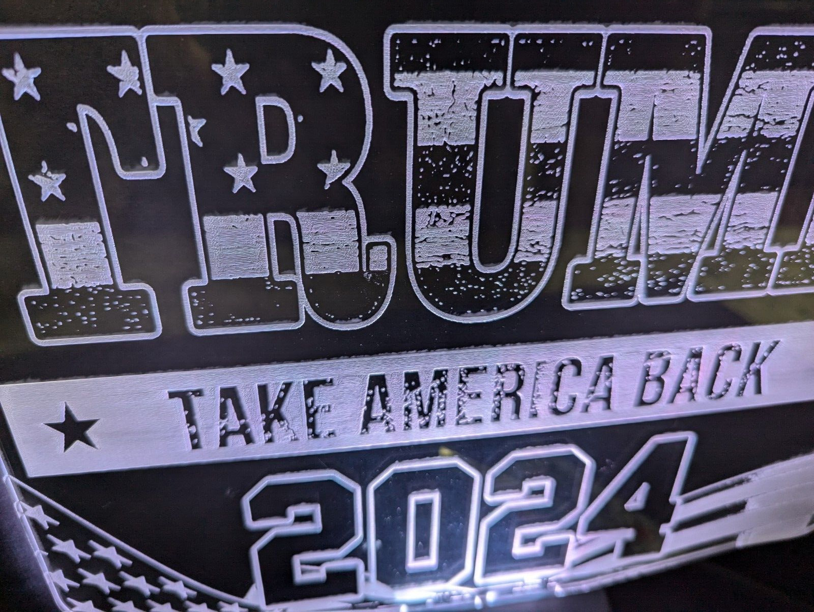 Donald Trump President Take America Back L.E.D. Large light display