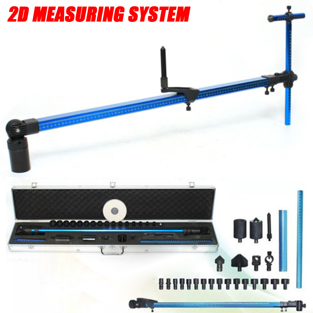 High Precision 2D Measuring Gauge Ruler Auto Body Frame Machine Tool Universal