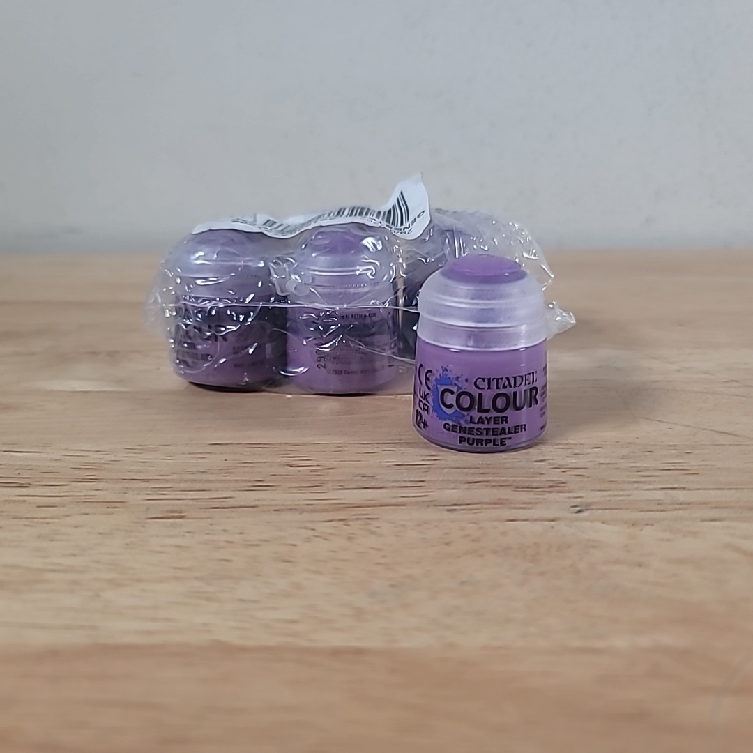 Genestealer Purple Layer Citadel Paint Warhammer 40K Age of Sigmar 12ml Lot Of 6