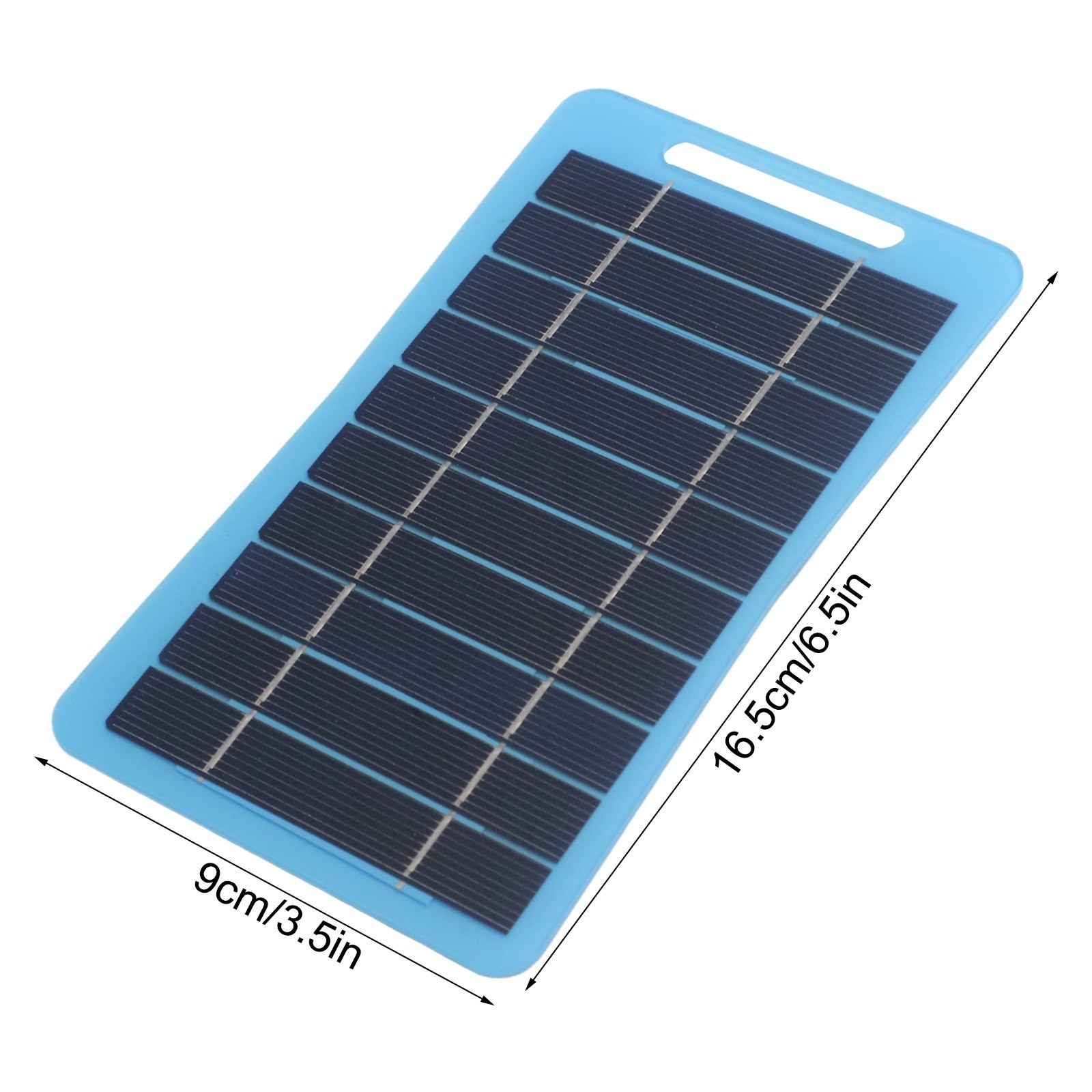 Compact 5W Solar Panel with USB Compatibility Essential Gear for Travelers