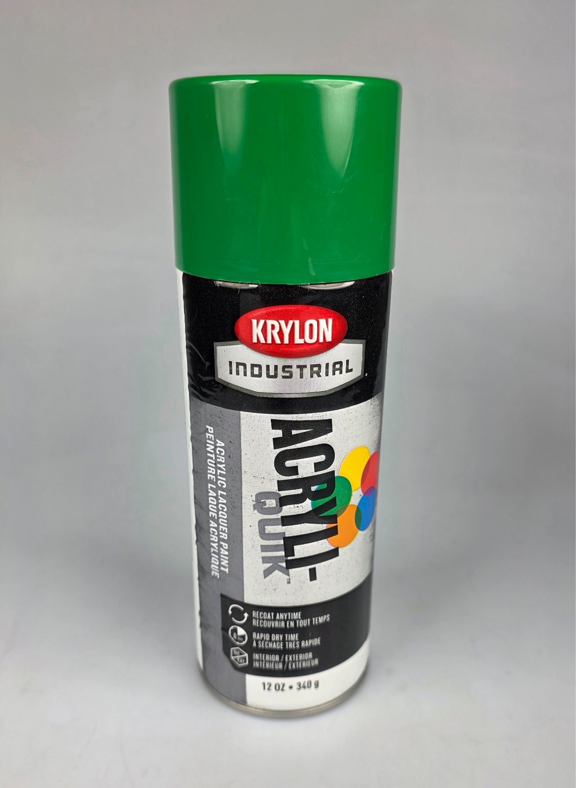 NEW - 6 PACK KRYLON INDUSTRIAL ACRYLI-QUIK SAFTEY GREEN K02016A07 FREE SHIPPING