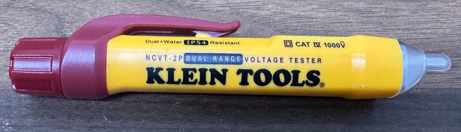 Klein Tools NCVT-2PR 12V to 1000V AV Dual Range Non-Contact Voltage Tester