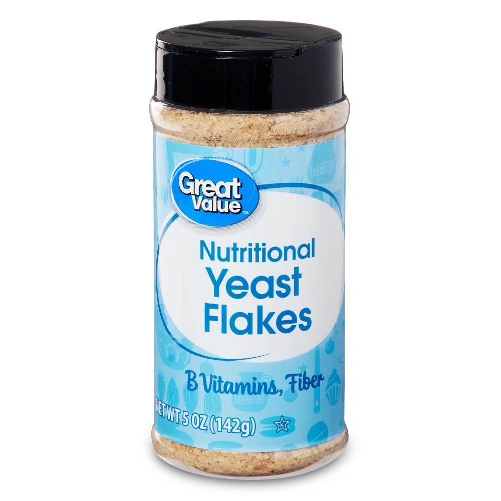 Nutritional Yeast Flakes Vegan Cheese Substitute Gluten Free Non Fortified 5oz