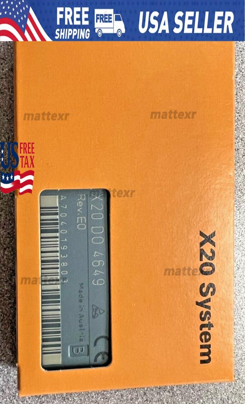 US Free TAX B&R X20DO4649 X20D04649 4 digital outputs - Brand New In Box