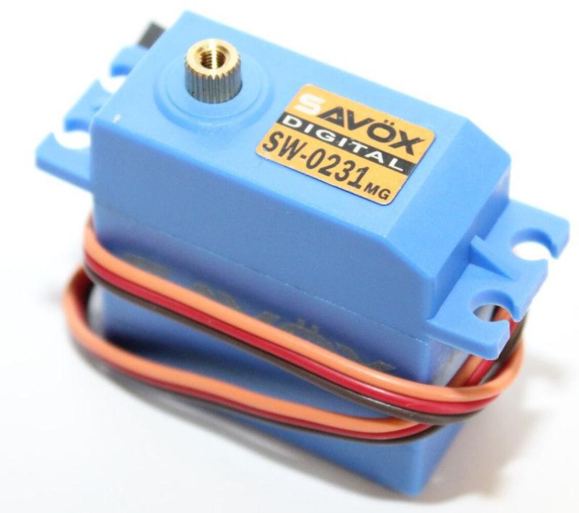 Savox SW-0231MG Waterproof High Torque Servo w Aluminum Horn : Rock Crawler