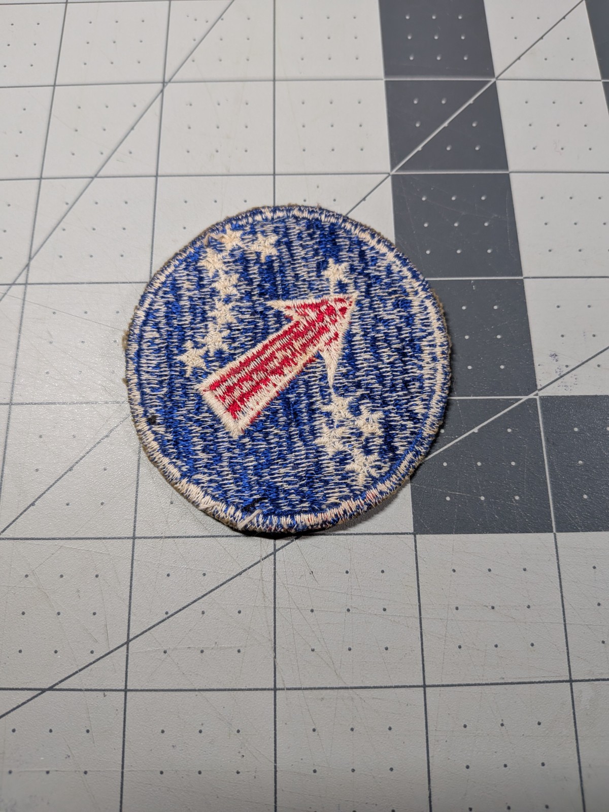WWII Snowback US Army Pacific Ocean Command Forces Patch
