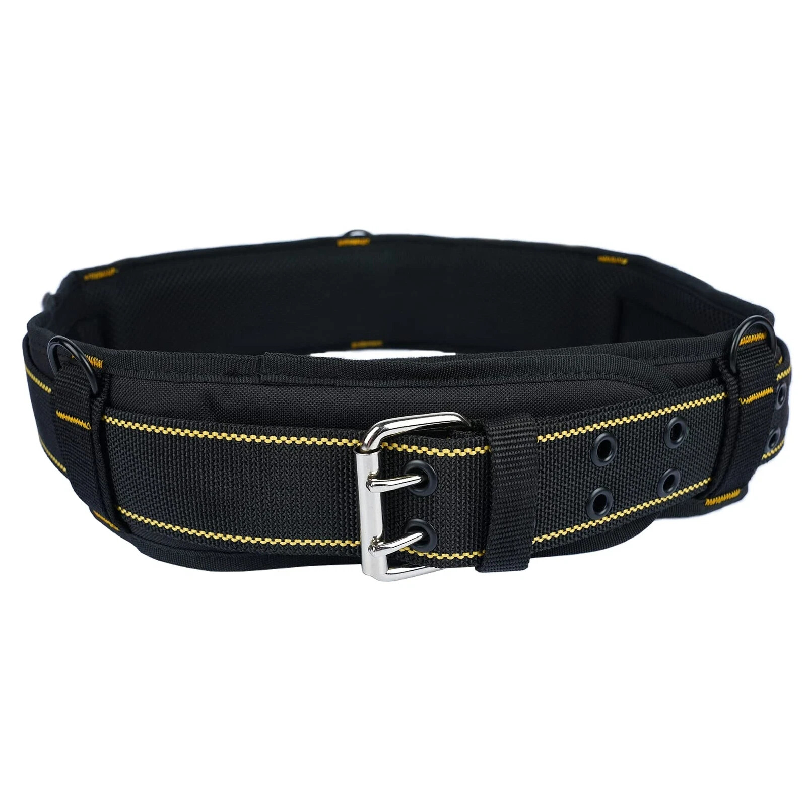 Padded Tool Belt With D Ring For Men Adjustable For 32"50" Waists Heavyduty Work