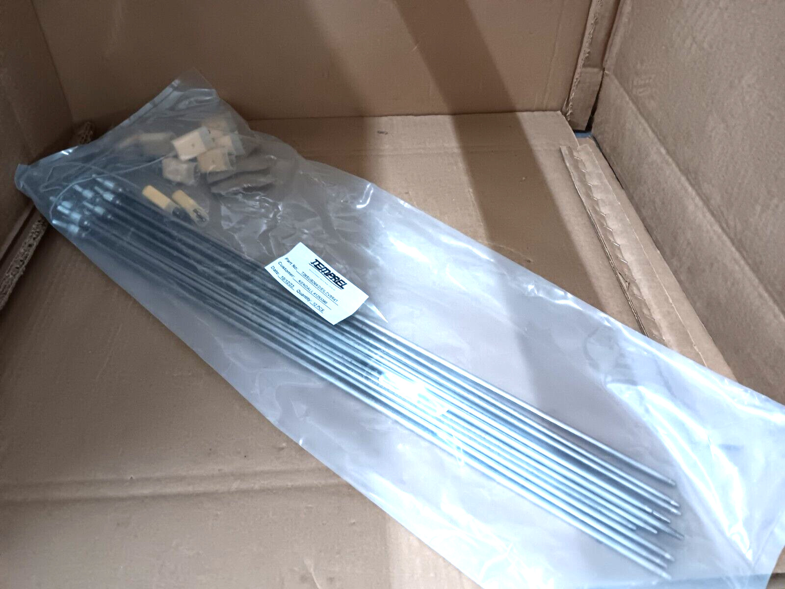 Temprel T26SUB26KD/EILCV8R4T Thermocouple Probe 1/4"x020" TP304/304L Lot Of 12