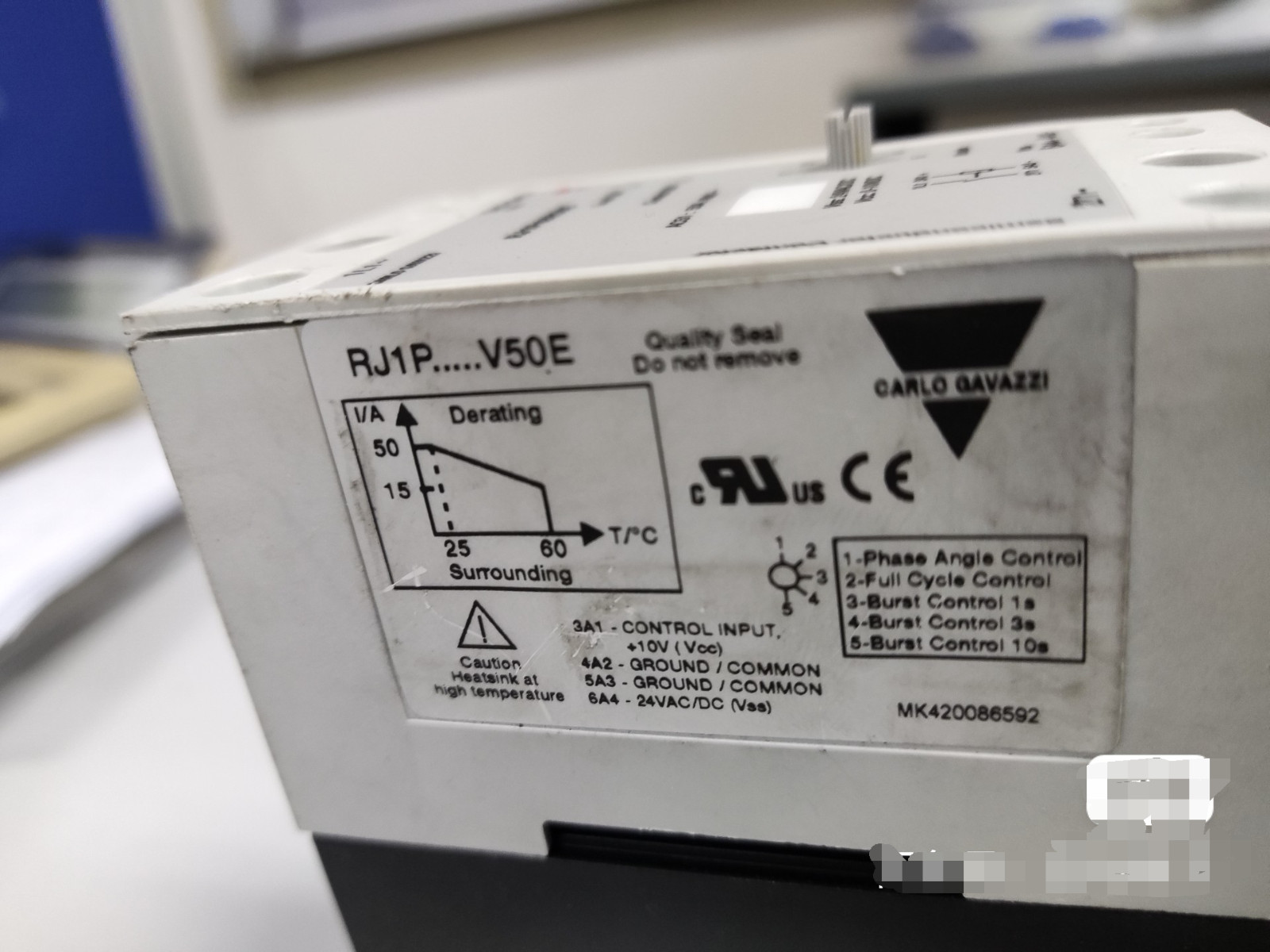 1 PC USED GOOD RJ1P48V50E Solid State Relay #B483 CL