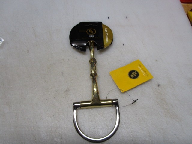 BR Equitation SOFT CONTACT DOUBLE BROKEN PELHAM BIT SIZE 12.5mm NEW
