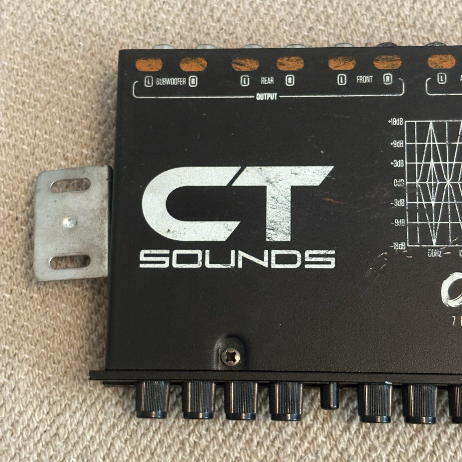 CT Sounds CT-7EQ 7 Band Parametric Car Audio Equalizer