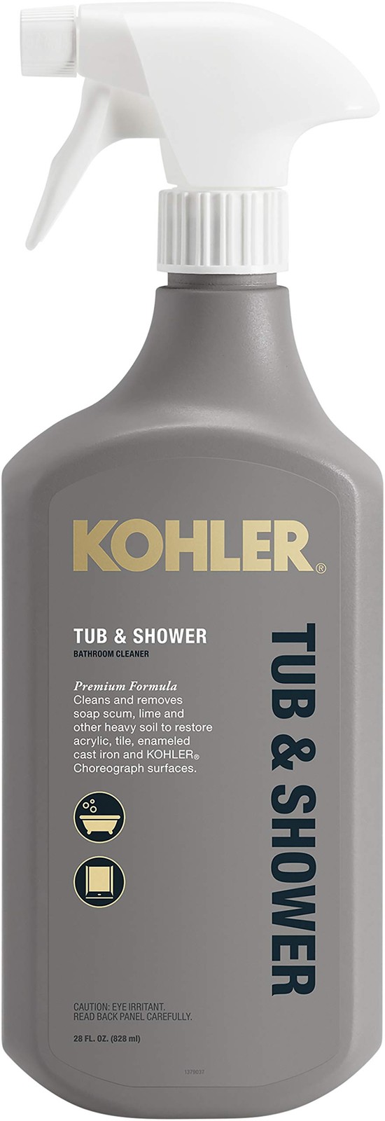 Kohler K-EC23732-NA Tub and Shower Cleaner, Bathroom 28 Fl Oz (Pack of 1)