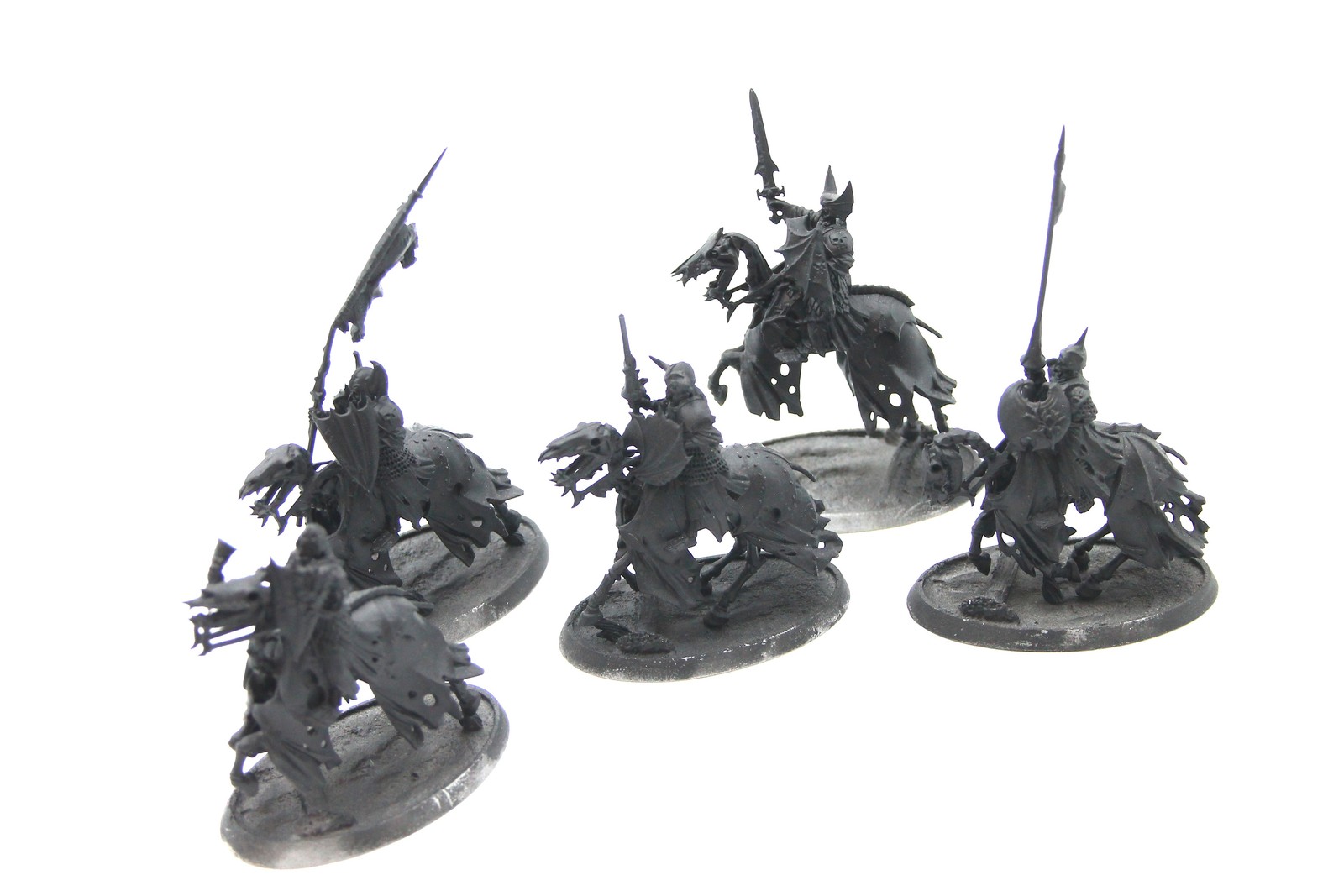 Used Warhammer AoS Soulblight Gravelords: Black Knights (5)