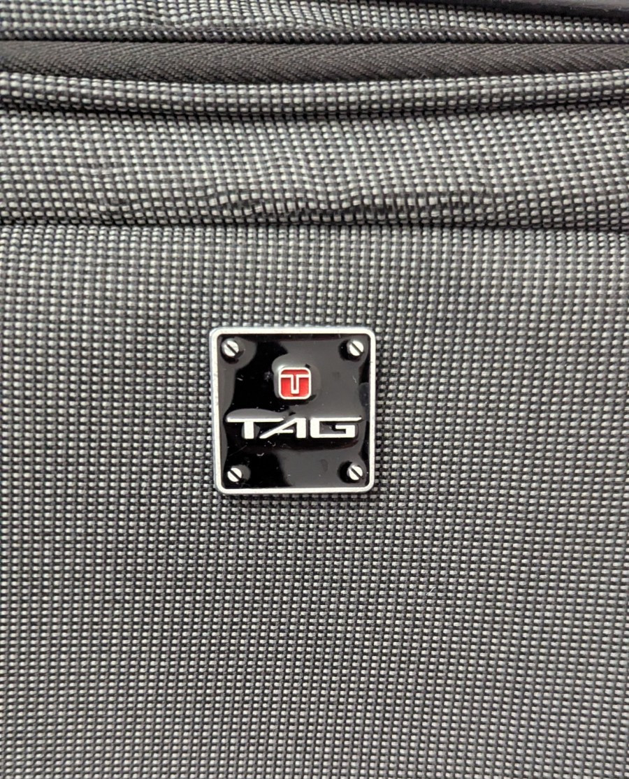 TAG Laptop Messenger Shoulder Bag Gray Black