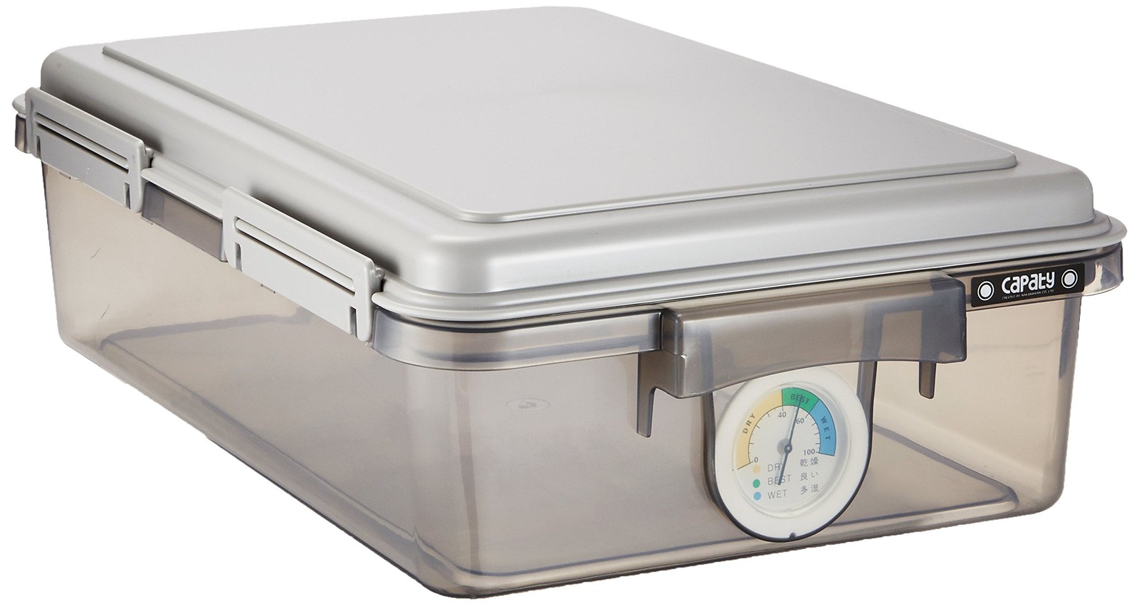 Nakabayashi Capacity Dry Box, Camera Storage, 11L, Gray DB-11L-N