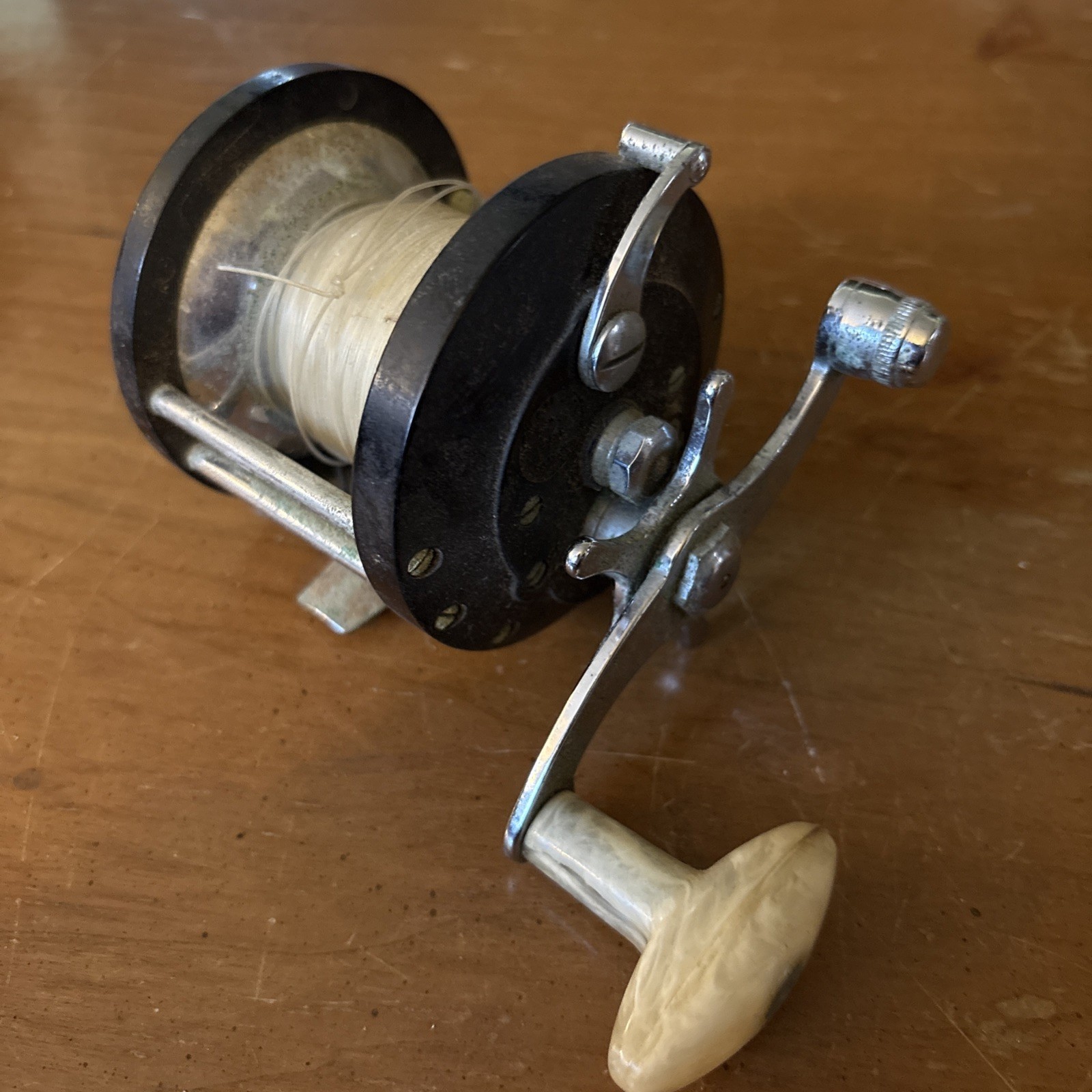 Vintage OCEAN CITY 98? Saltwater Fishing Reel - Made in USA
