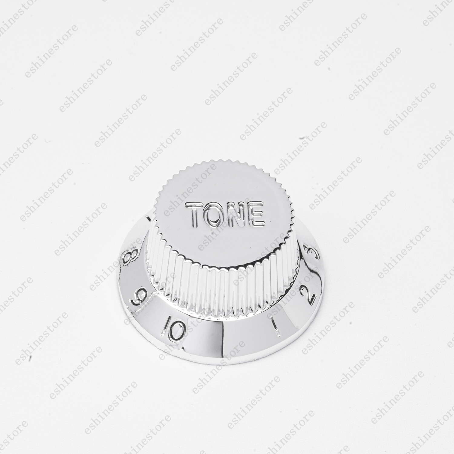 Chrome Silver ST Style Electric Guitar Knobs Volume Tone Knobs for Stratocaster