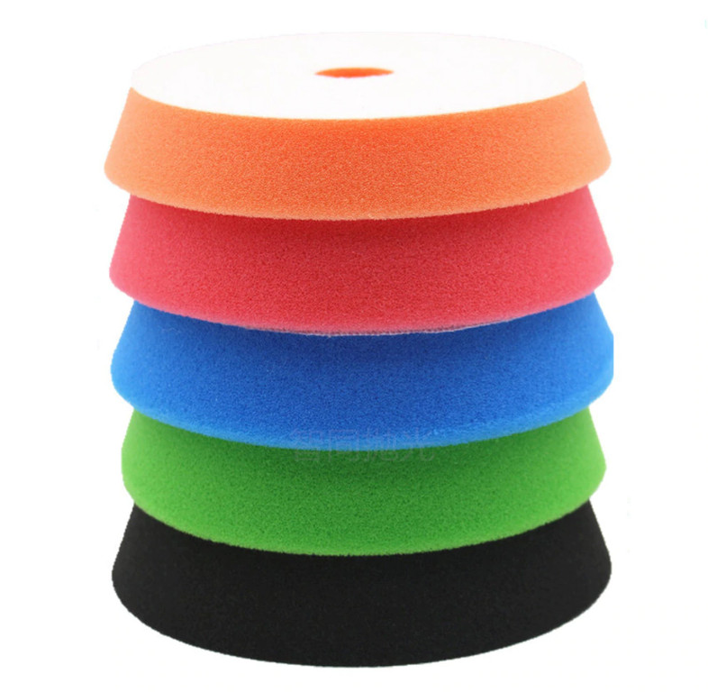 5" Car Auto Sponge Polishing Waxing Buffing Pads Kit Compound Polisher Tool 5x