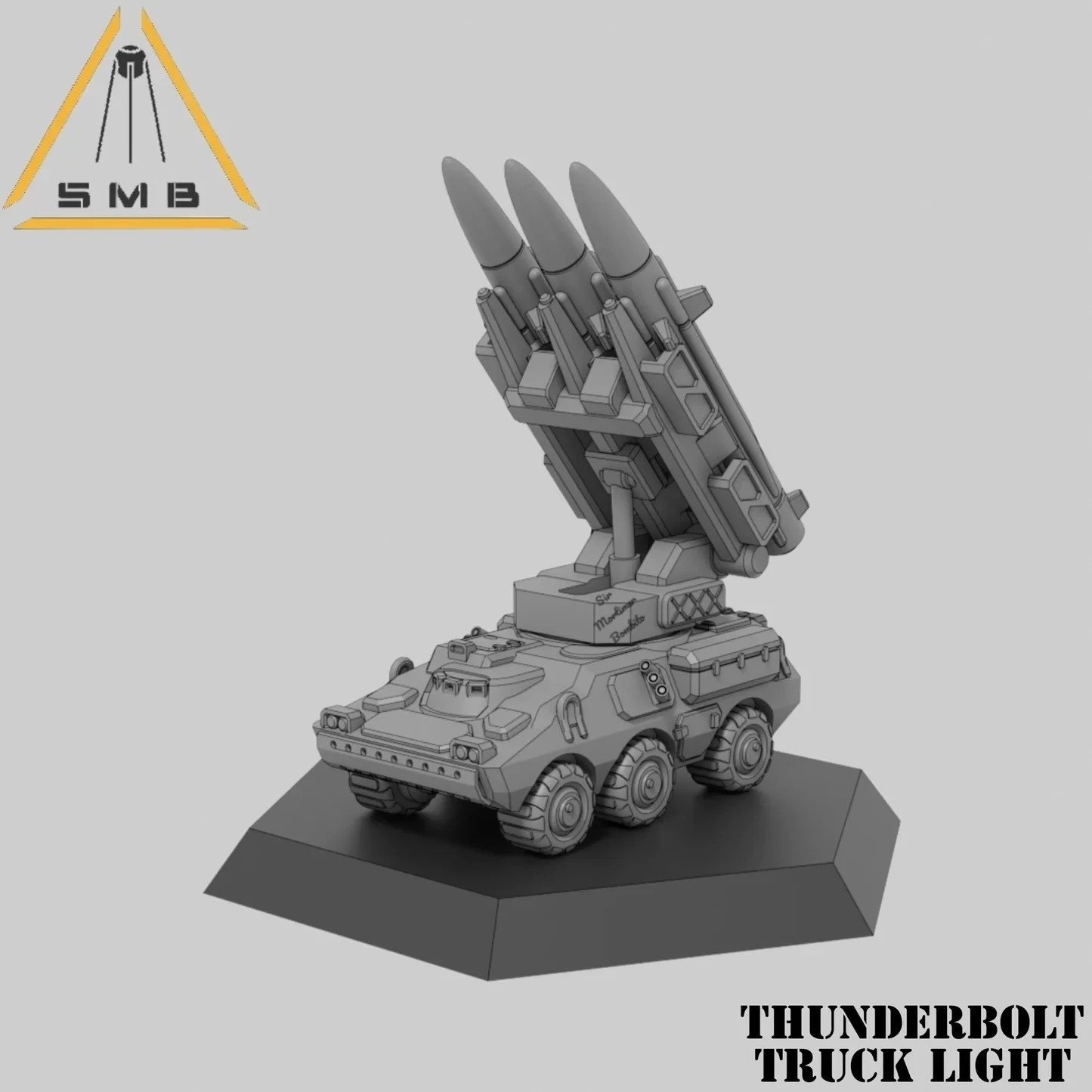 Thunderbolt truck x2 - Alternate Battletech Model - By Sir Mortimer Bombito