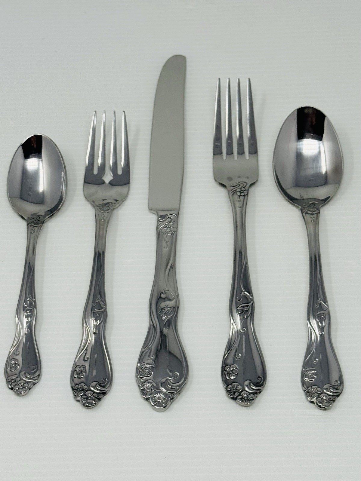 Oneida Stainless 18/0 Camille Pattern Glossy Serving Set 5 Piece NEW**