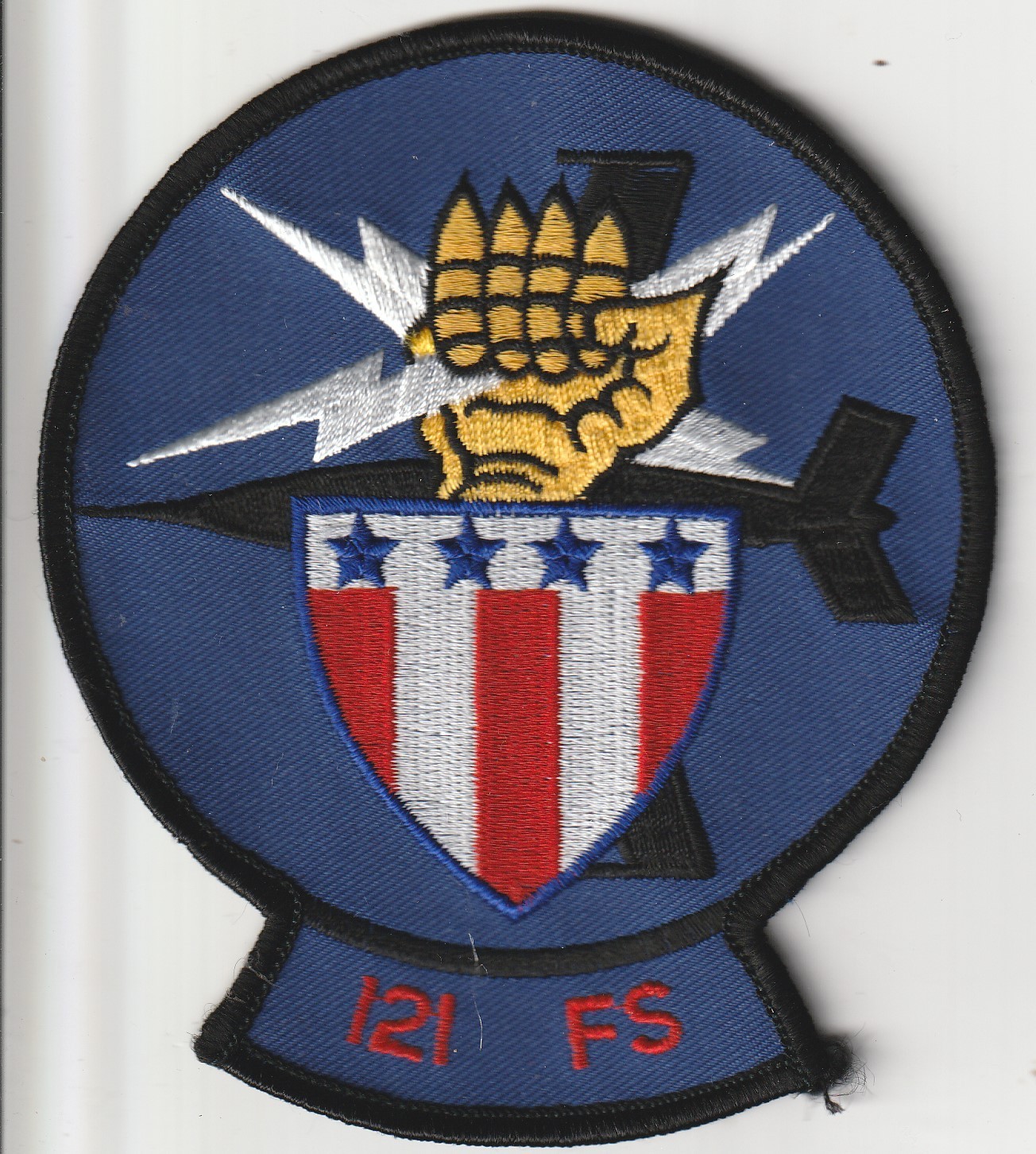 USAF air force 121st Fighter Sqn Andrews AFB Maryland patch