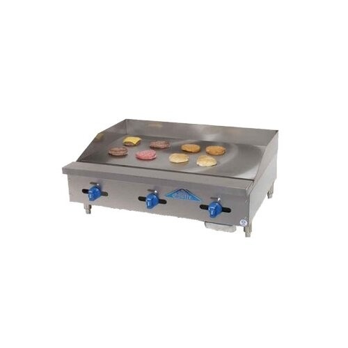 Comstock-Castle 3272MG 72" Countertop Gas Griddle with Manual Controls, 1" St...