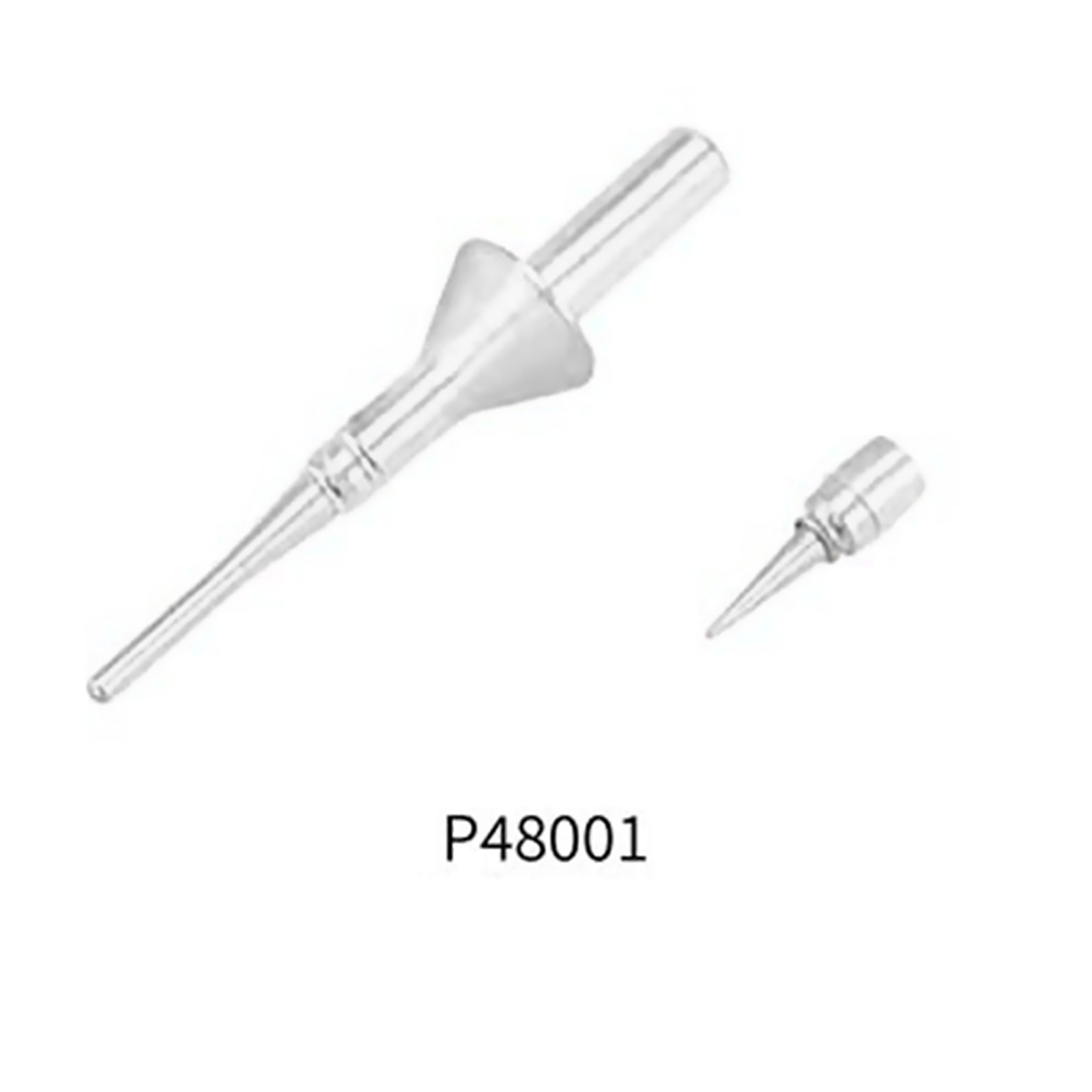 Aluminum Pitot Tube + Angle of Attack For 1:48 F-14A/B/D Fighter Model Part