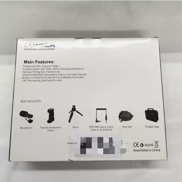 Comica CVM VM10 K2 Multi-Function Audio Mini Video Microphone Tripod for IPhone