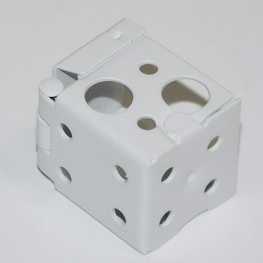 Box Mounting Bracket 1set for 1" Mini Blinds White Color Window Blinds Headrail