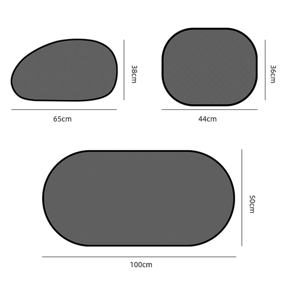 Windshield Sun Shade Car Window Covering with Suction Cup Installation