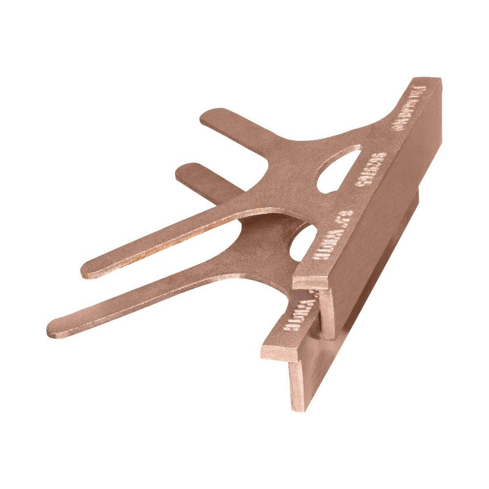 PALMGREN 9629759 Jaw Cap Set,Copper 814KK6