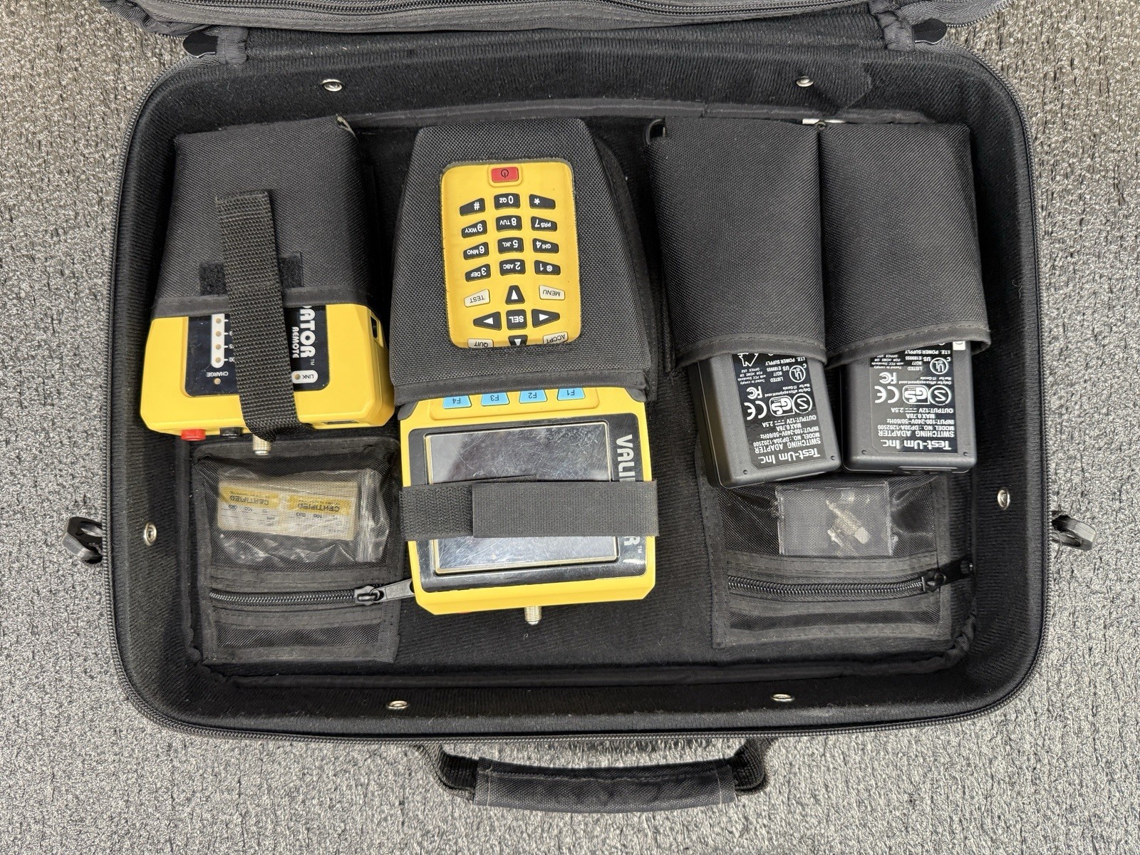 JDSU Validator NT900 and Validator Remote NT93 Network LAN Ethernet Cable Tester