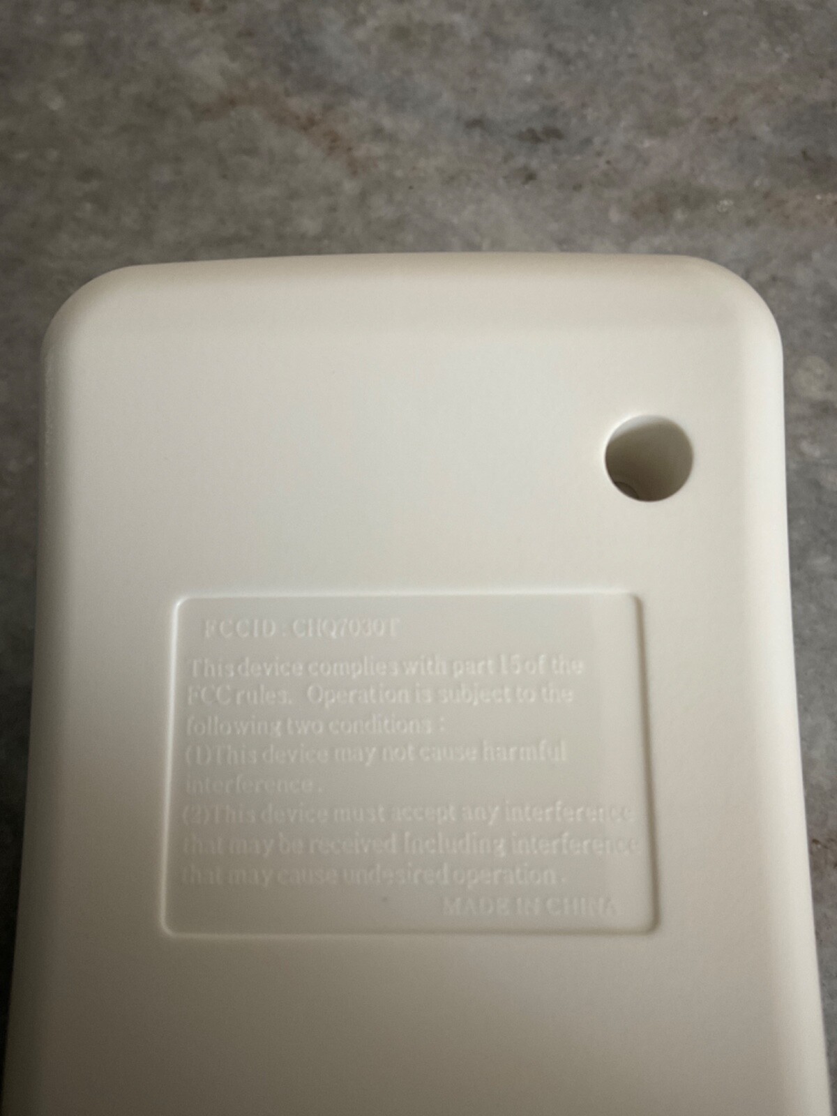 Kichler 337001WH Fan Ceiling Universal Remote Control with Cradle New