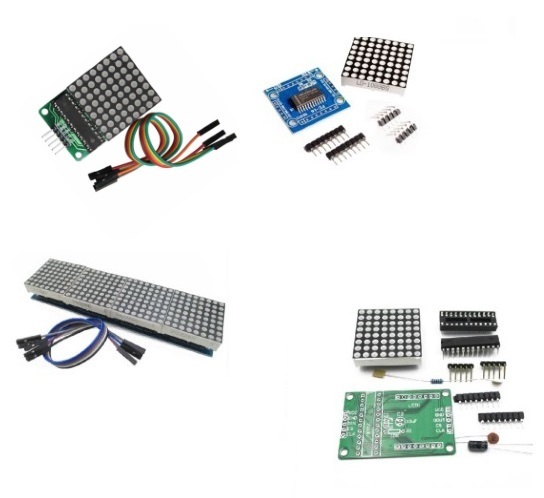 MAX7219 Dot led matrix MCU control LED Display module for Arduino Raspberry Pi K