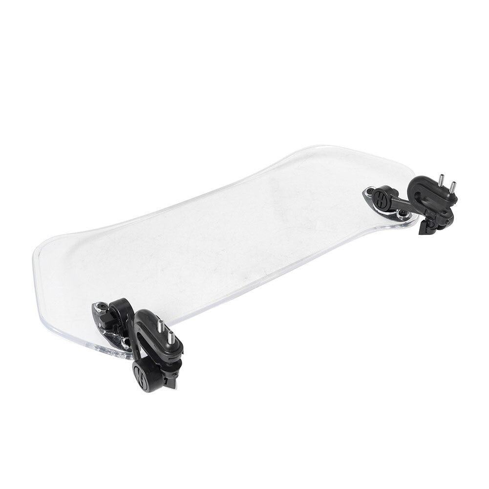 Motorcycle Adjustable Clip-on Windscreen Extender Windshield Extension Universal