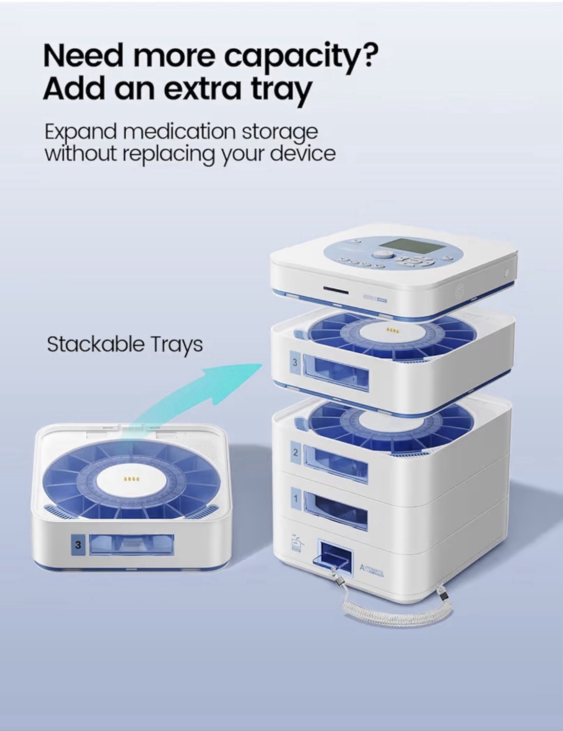 42-Day Automatic Pill Dispenser