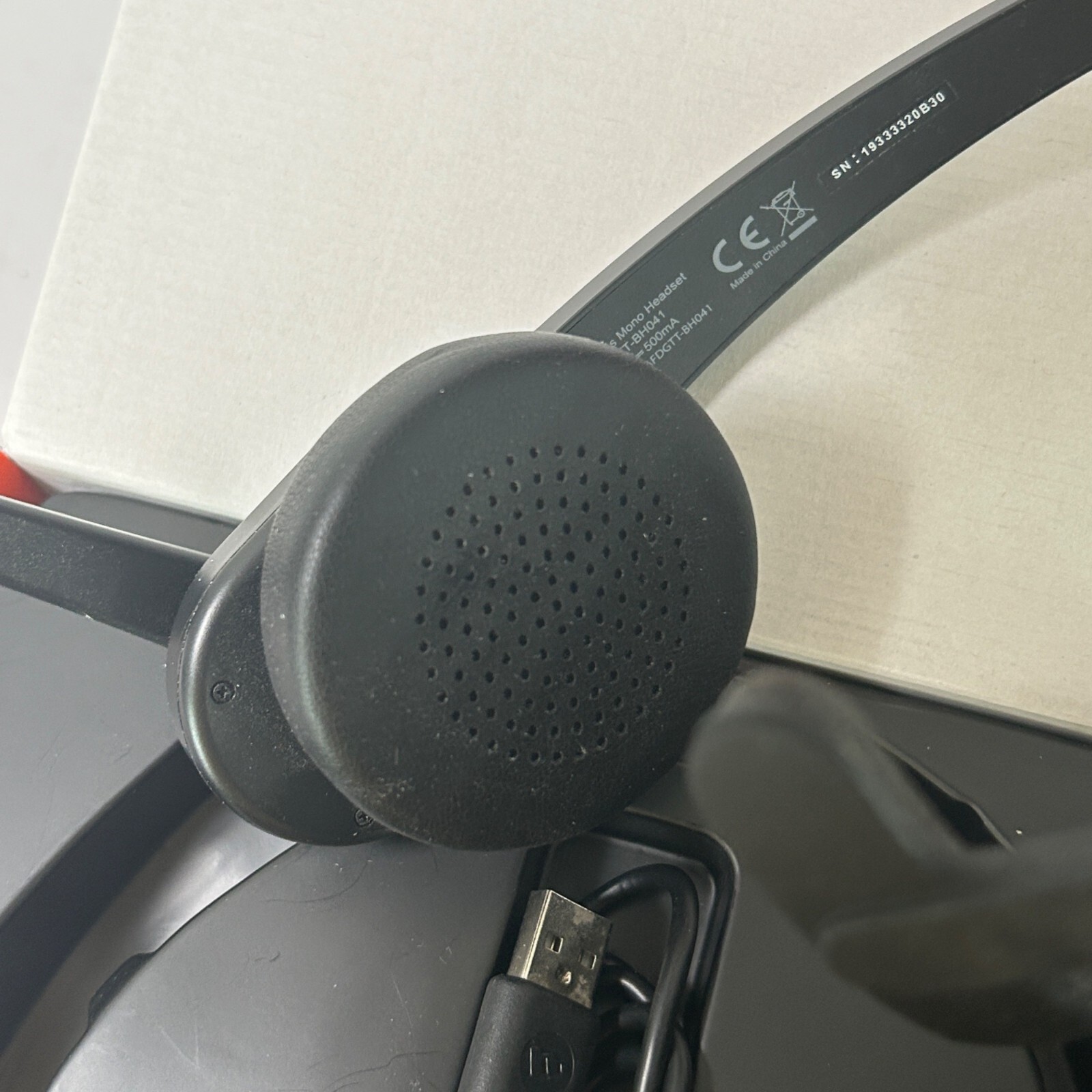 TaoTronics TT-BH041 Wireless Bluetooth Mono Headset Microphone USB Adapter