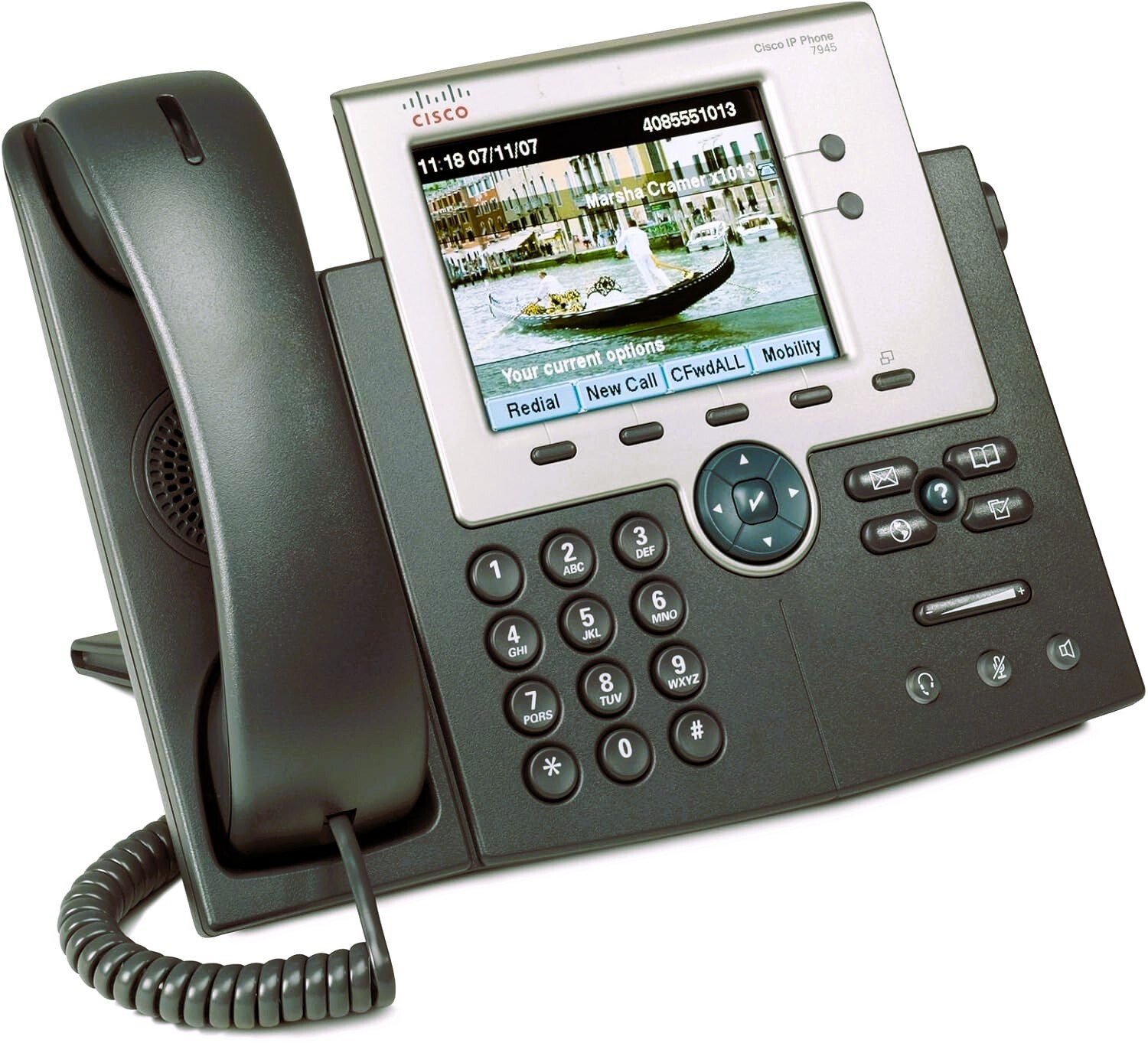 VoIP Home Phones - Cisco IP Phone Two Line Color Display 7945G - NEW - US Seller