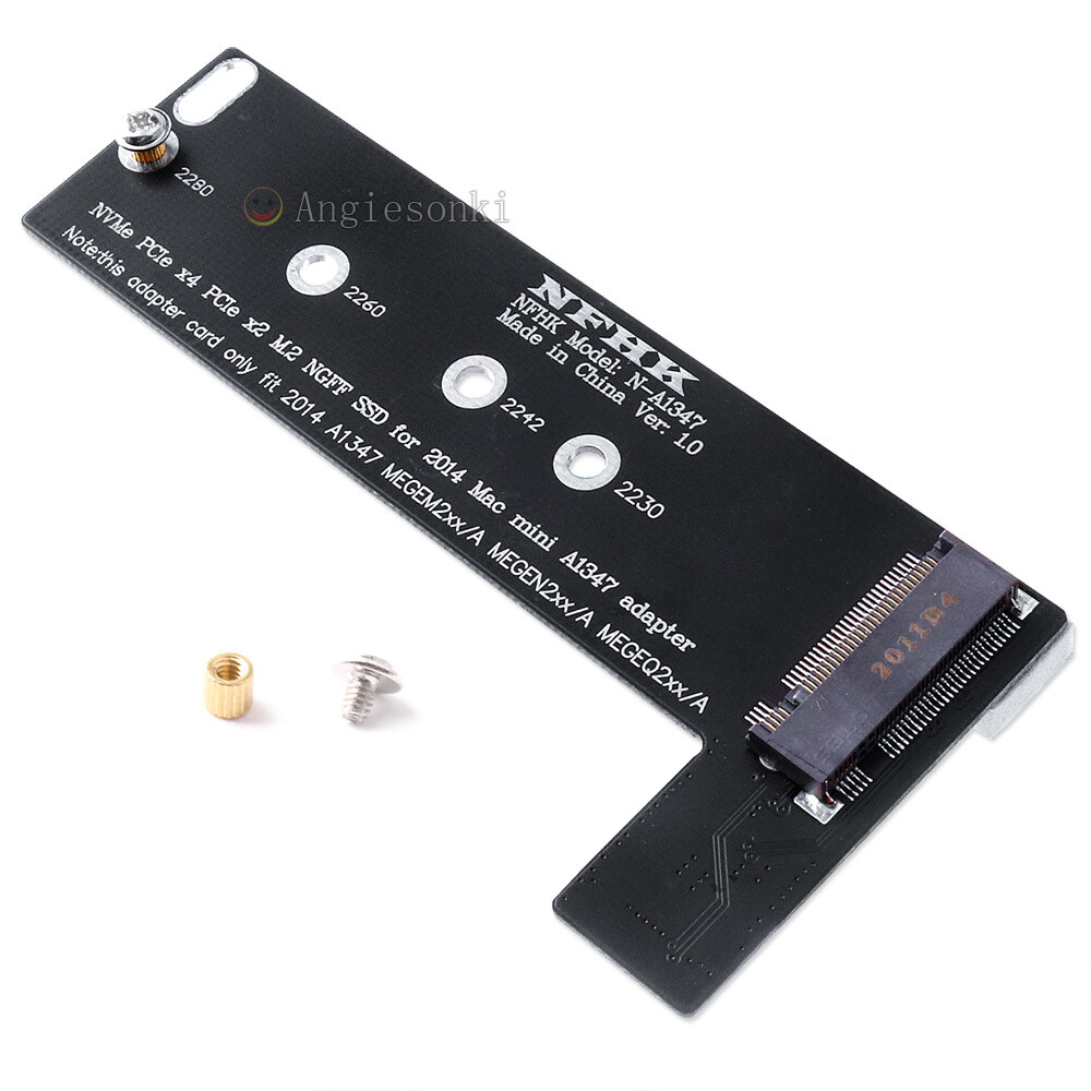 M key NVMe M.2 SSD to For apple Mac Mini 2014 A1347 MEGEN2 MEGEM2 MEGEQ2 adapter