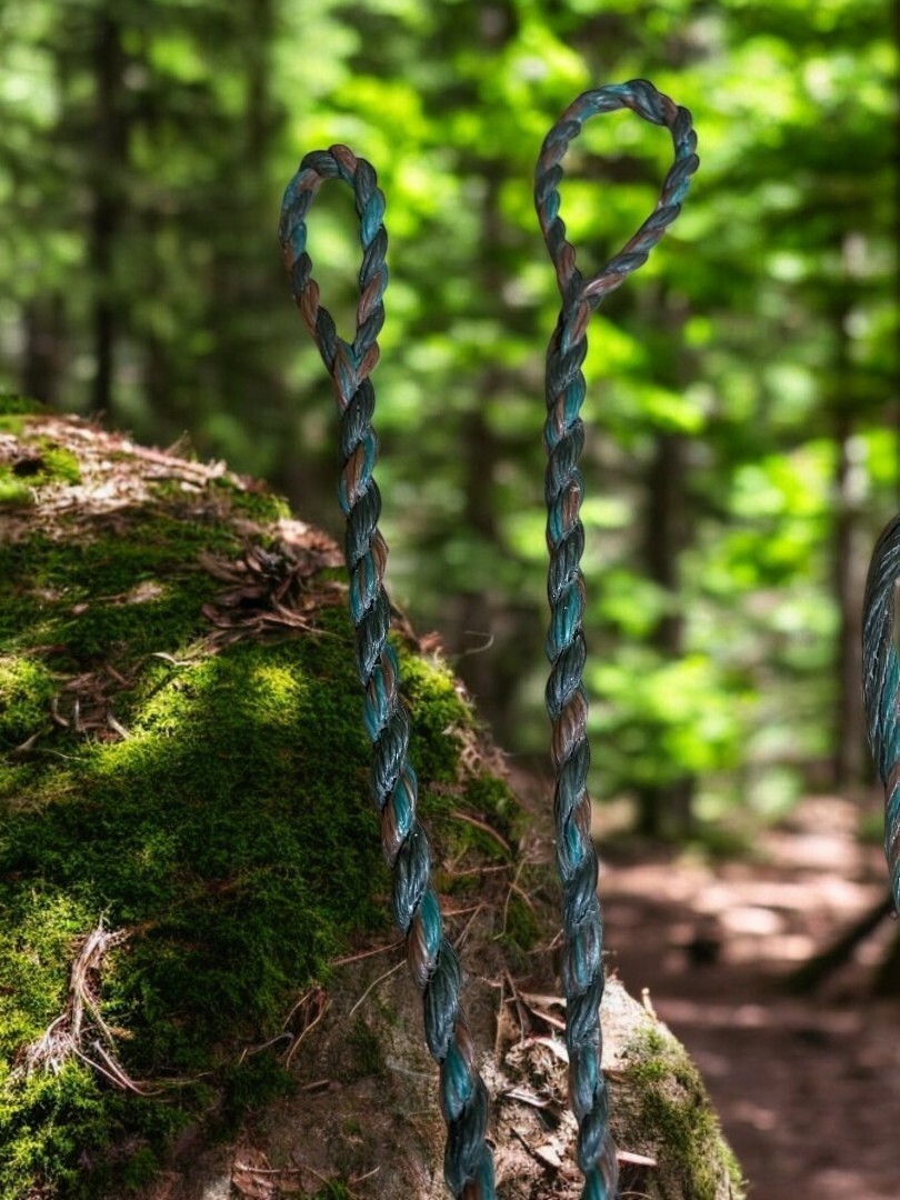 Flemish Twist Bowstring / NEW TRI-COLOR SERIES / B55 / CHOOSE STRING LENGTH!