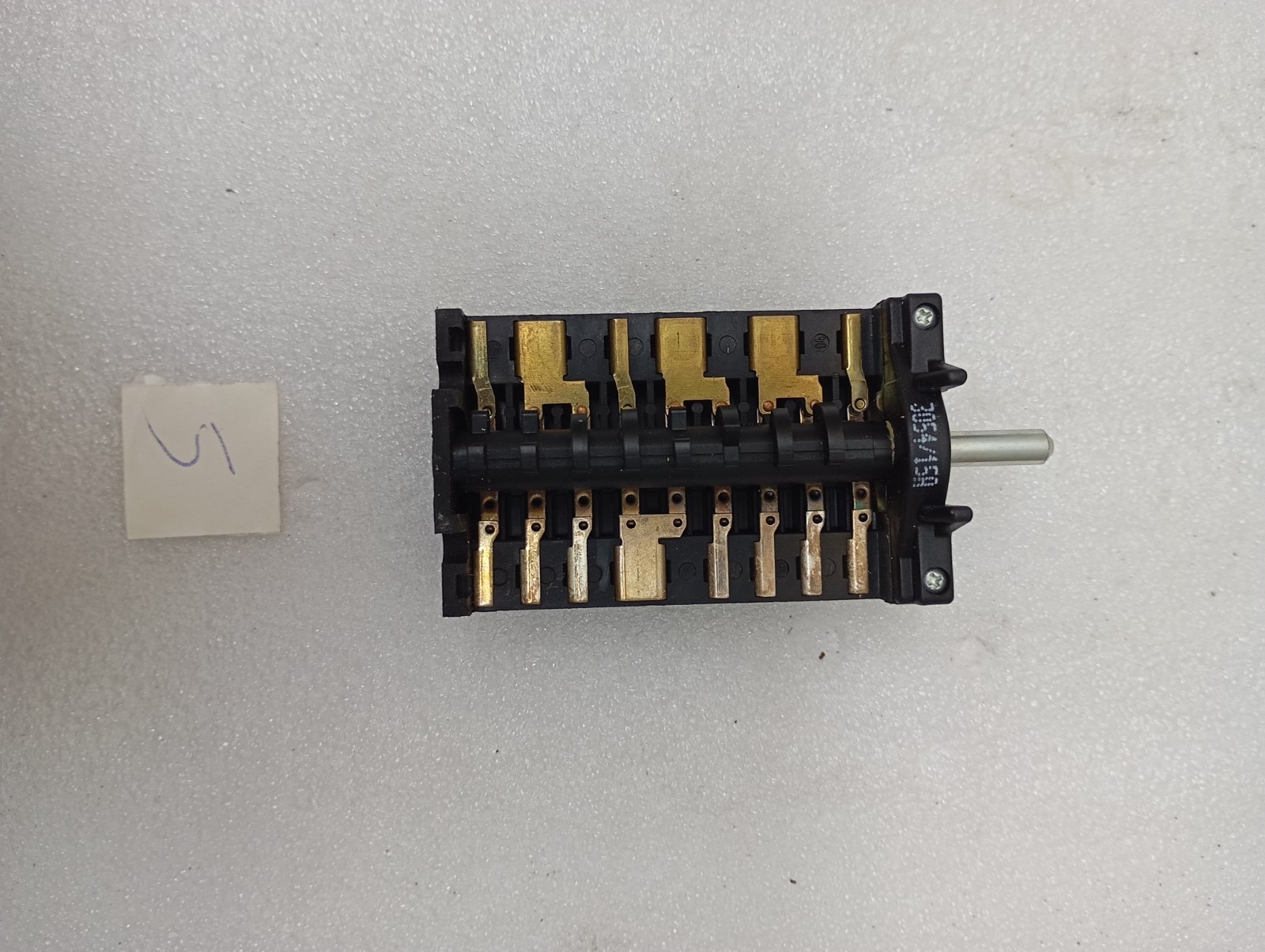 Built -in Multi -Gear Rotary Switch Bakelite 3054/15A