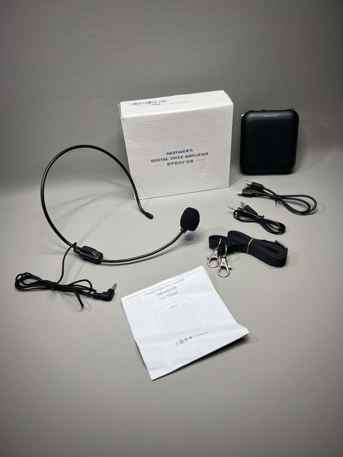 Loud Voice Amplifier Portable Mini Wired Microphone Headset Bluetooth Speaker