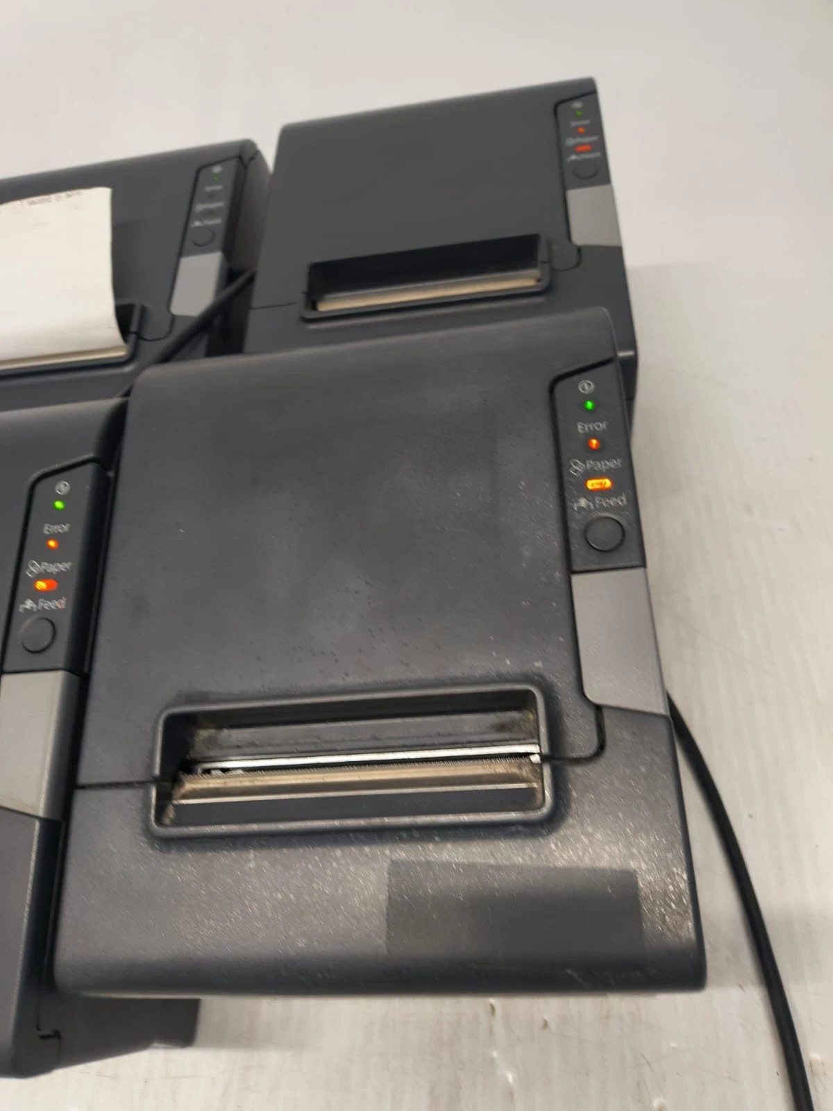 Lot 4 Epson Micros TM-T88V M244A PoS Parallel Thermal Receipt Printer