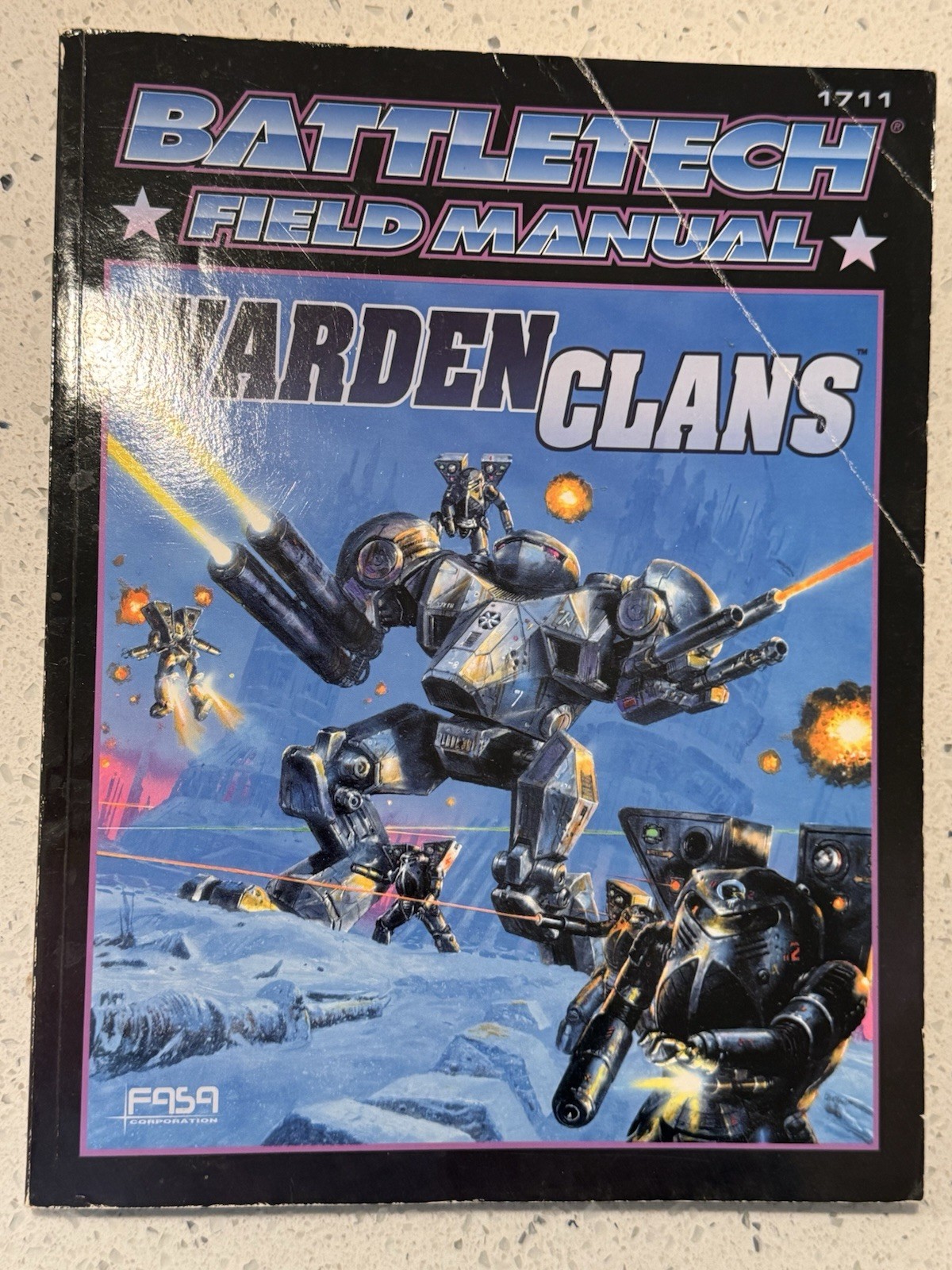 Battletech Field Manual: Warden Clans Book #1711 FASA Corporation Copyright 1998