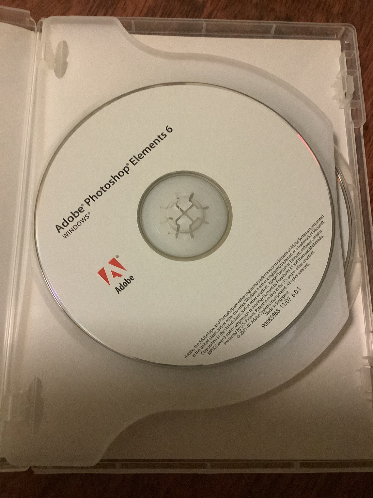ADOBE PHOTOSHOP ELEMENTS 6 PREMIERE ELEMENTS 4 CD ROM 2 DISCS NO MANUAL