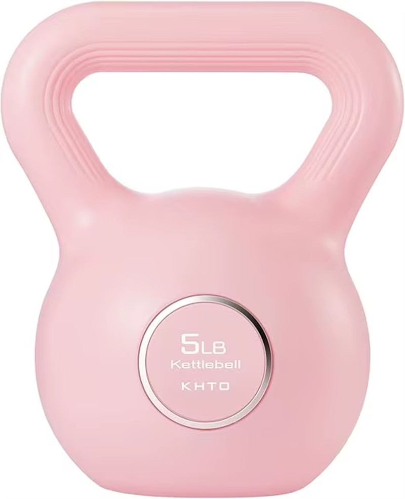 Pink Kettlebells Fitness Exercise Strength Training Kettlebell Sets Dumbbel