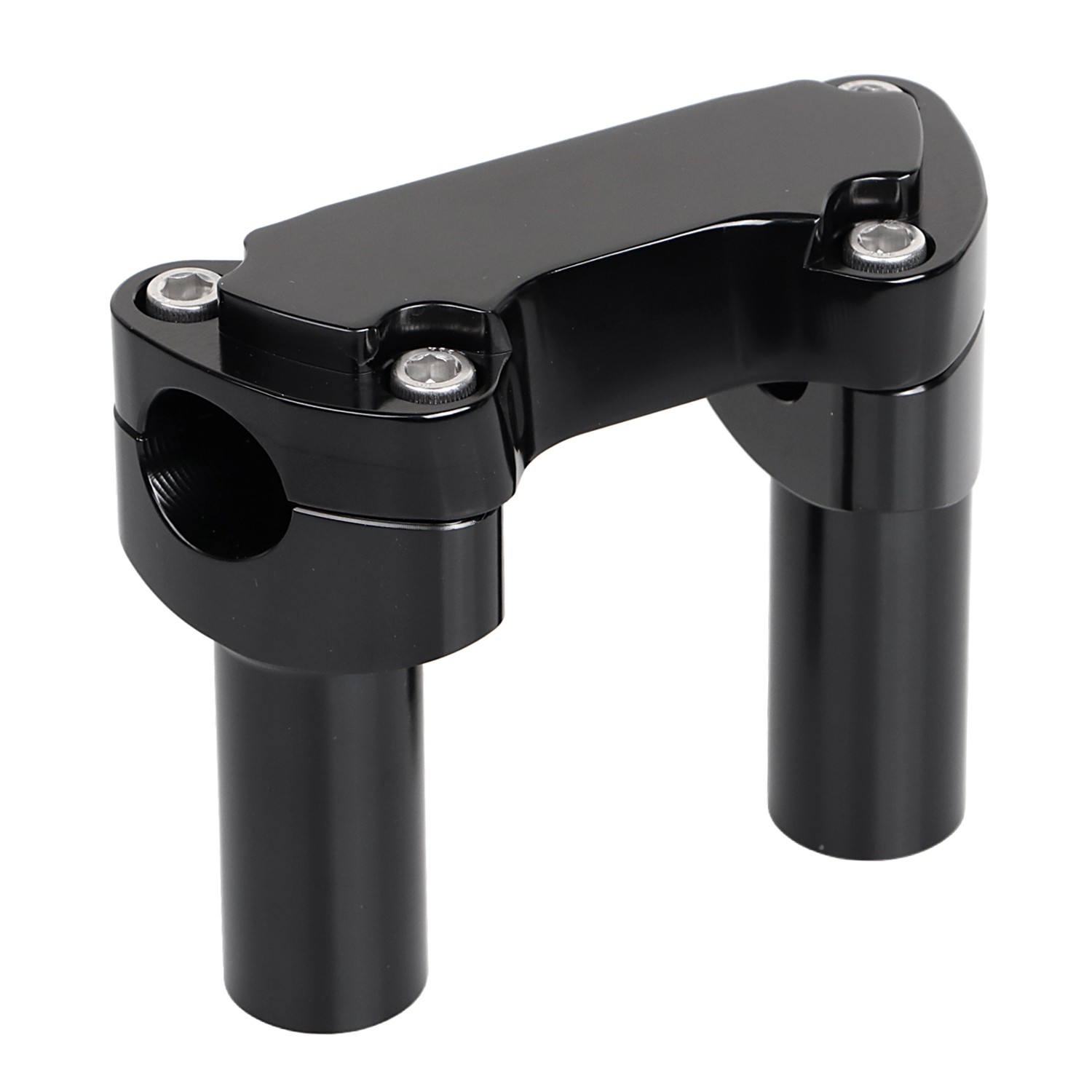 3.5" Straight Handlebar Riser Top Clamp For Harley Dyna Night Train Super Glide
